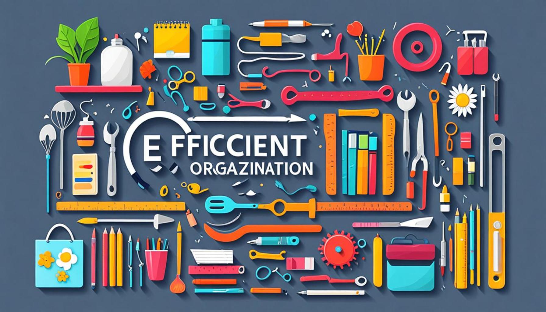 Efficient Organization: Simplified Living Strategies for a More Productive Daily Life