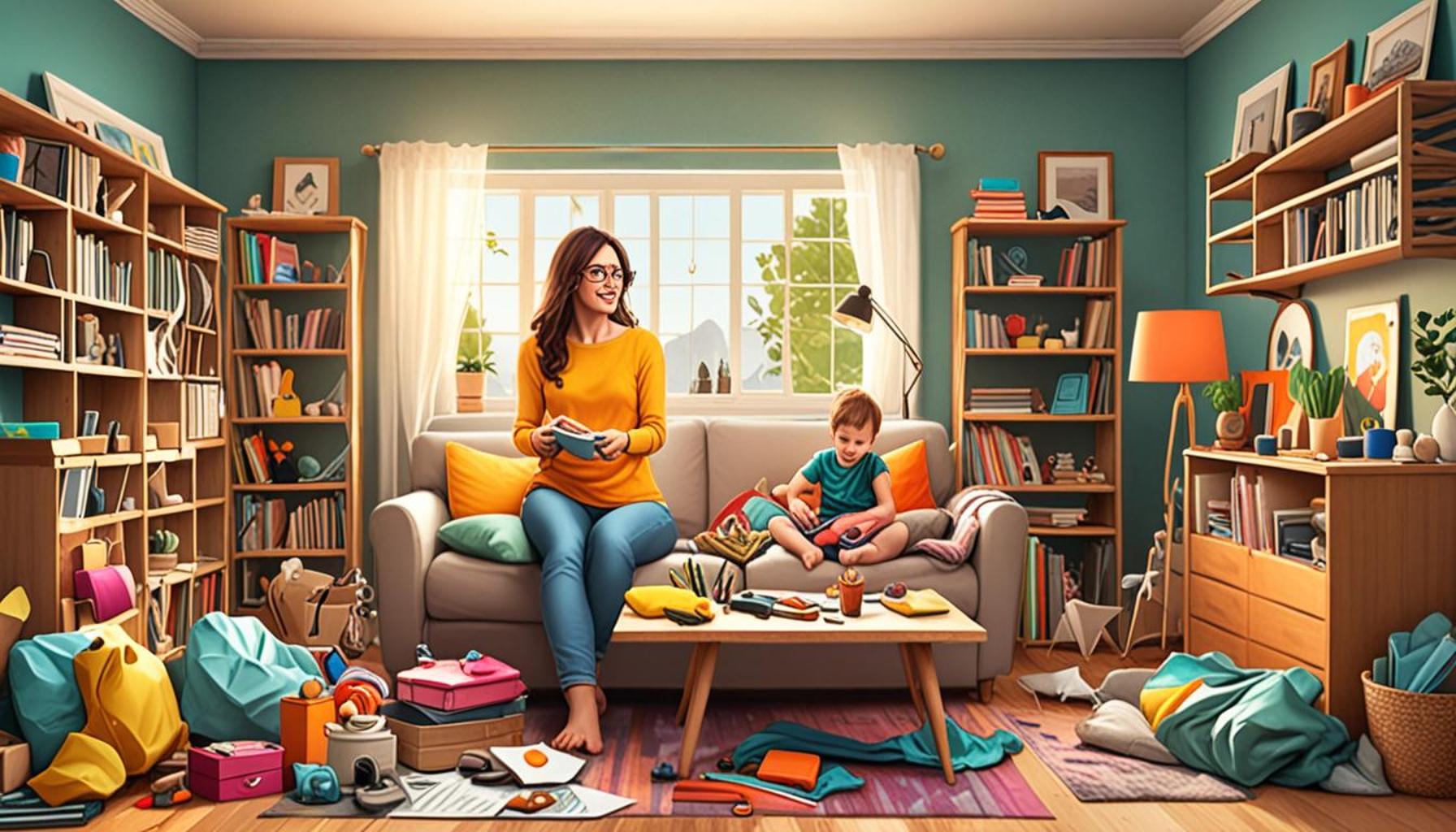 Decluttering Strategies for Families: Creating a Harmonious Space for Everyone